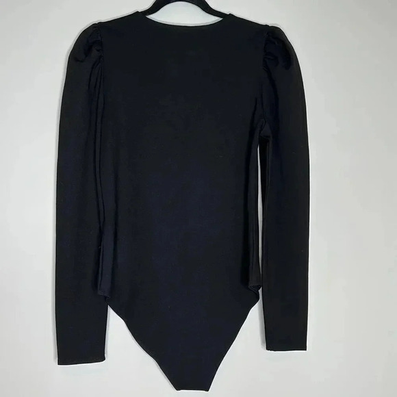 H&M Black Puff-sleeved Bodysuit - Picture 6 of 6
